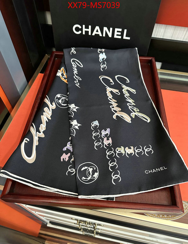 Scarf-Chanel sellers online ID: MS7039 $: 79USD