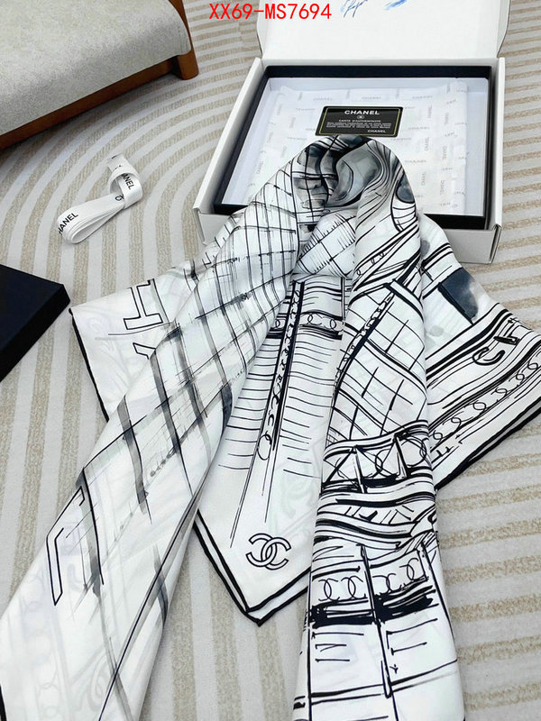 Scarf-Chanel replica online ID: MS7694 $: 69USD