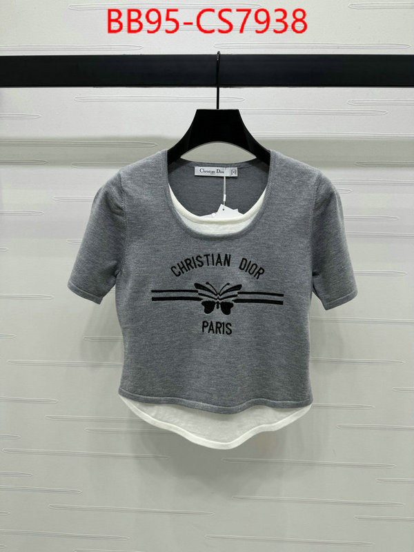 Clothing-Dior 1:1 replica ID: CS7938 $: 95USD