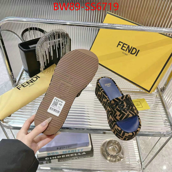Women Shoes-Fendi outlet 1:1 replica ID: SS6719 $: 89USD