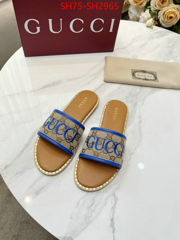 Women Shoes-Gucci where should i buy to receive ID: SH2965 $: 75USD