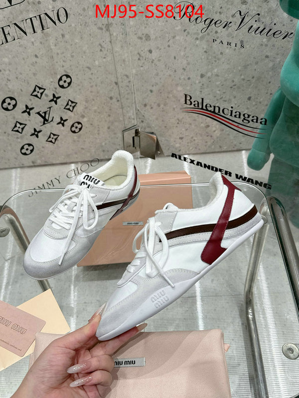 Women Shoes-Miu Miu quality aaaaa replica ID: SS8104 $: 95USD