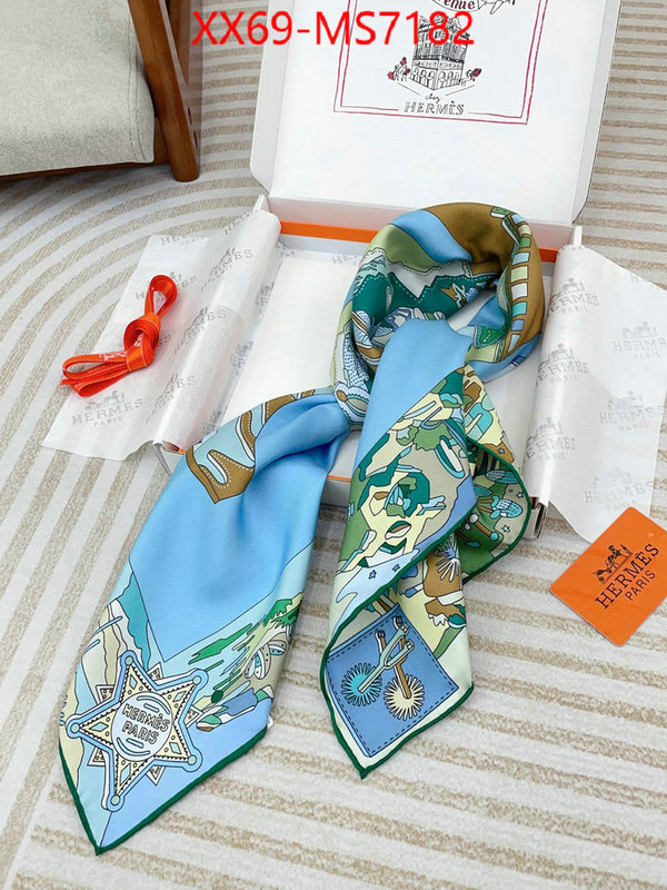 Scarf-Hermes the highest quality fake ID: MS7182 $: 69USD