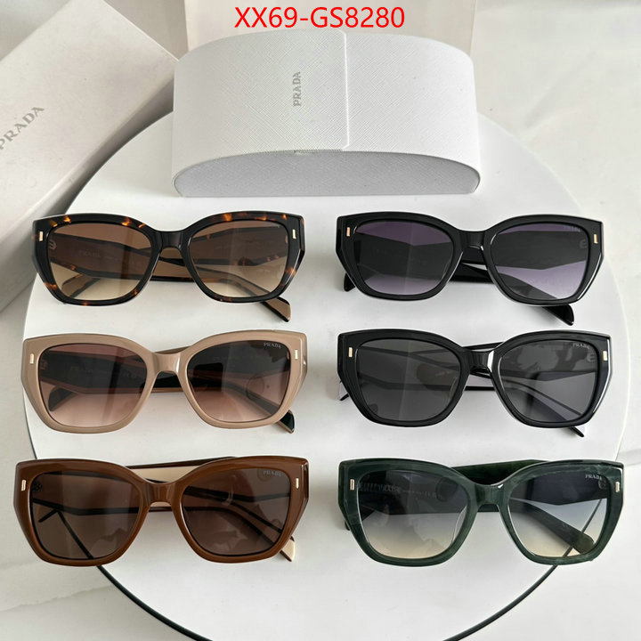 Glasses-Prada shop cheap high quality 1:1 replica ID: GS8280 $: 69USD