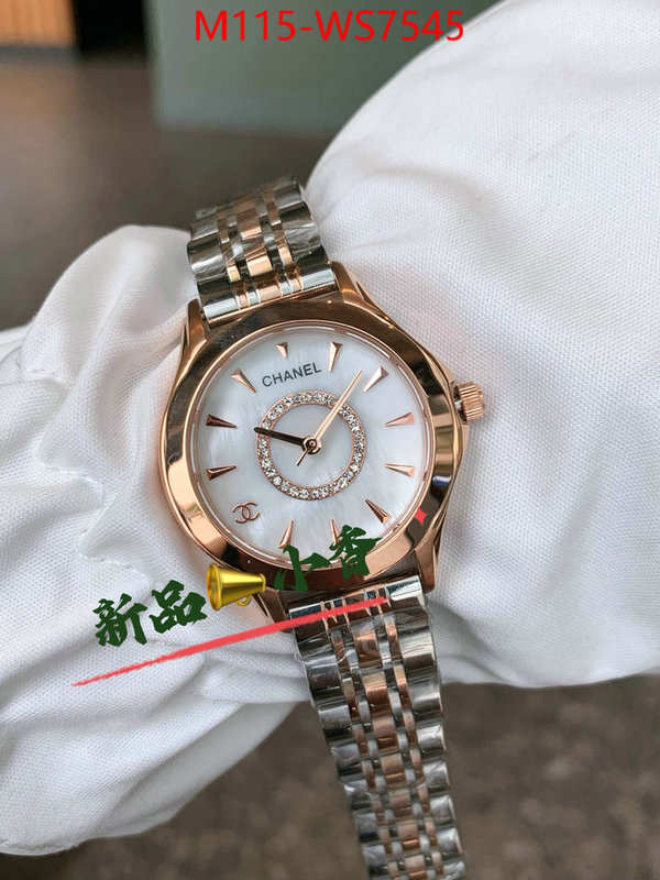 Watch(4A)-Chanel where quality designer replica ID: WS7545 $: 115USD