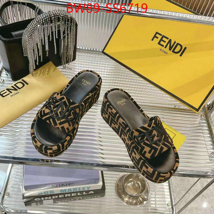 Women Shoes-Fendi outlet 1:1 replica ID: SS6719 $: 89USD