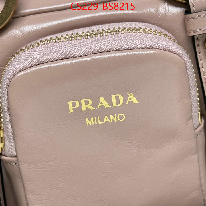 Prada Bags(TOP)-Handbag- online china ID: BS8215 $: 229USD,