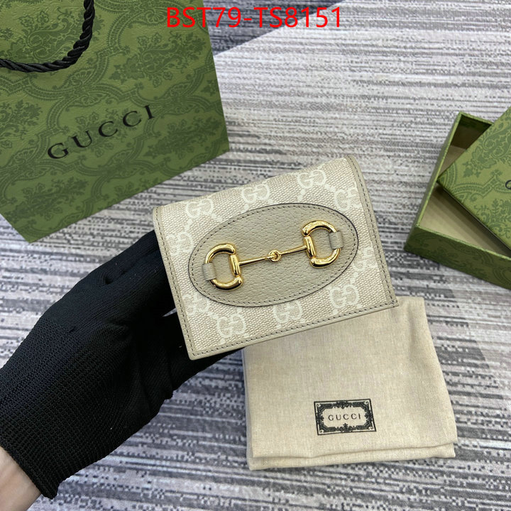Gucci Bags(TOP)-Wallet- we curate the best ID: TS8151 $: 79USD,