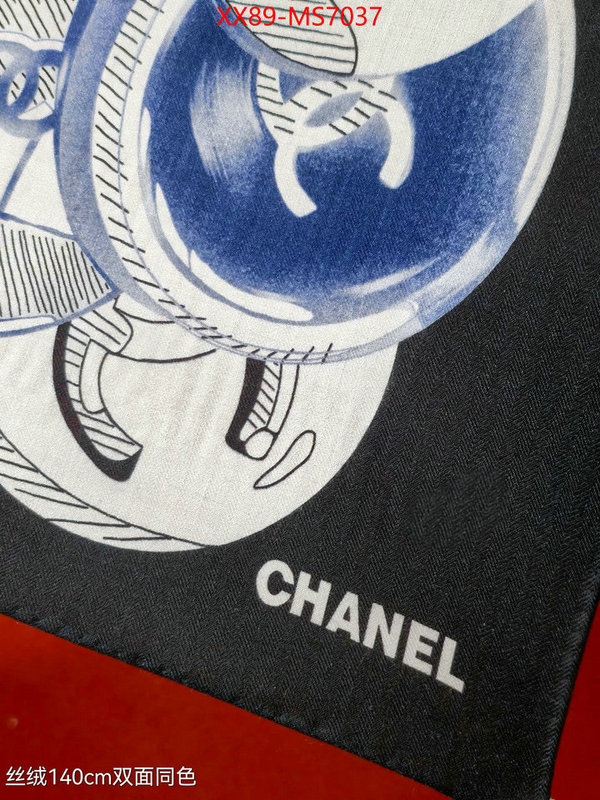 Scarf-Chanel knockoff highest quality ID: MS7037 $: 89USD