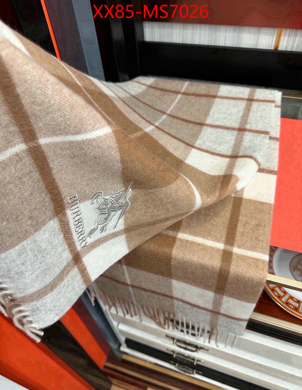 Scarf-Burberry fake ID: MS7026 $: 85USD