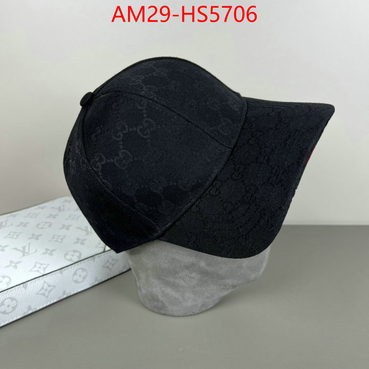Cap(Hat)-Gucci wholesale sale ID: HS5706 $: 29USD