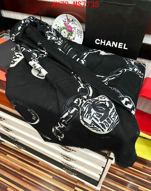 Scarf-Chanel designer ID: MS7735 $: 79USD