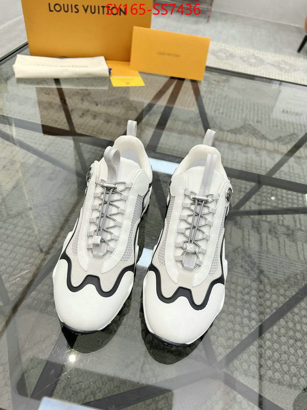 Men Shoes-LV mirror quality ID: SS7436 $: 165USD