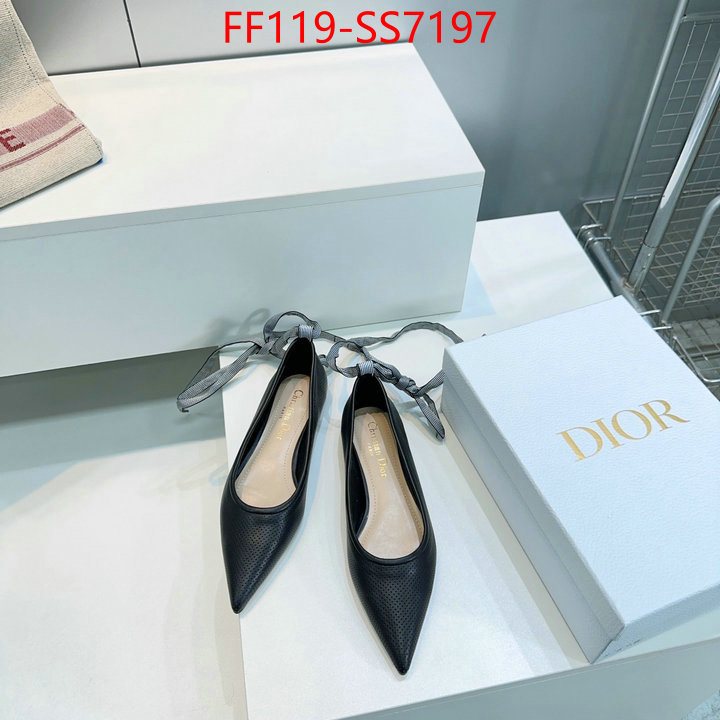 Women Shoes-Dior shop cheap high quality 1:1 replica ID: SS7197 $: 119USD