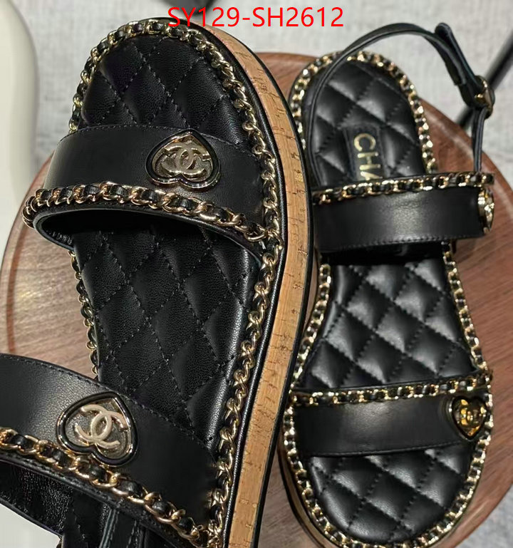 Women Shoes-Chanel luxury fake ID: SH2612 $: 129USD