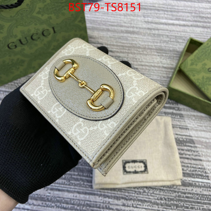 Gucci Bags(TOP)-Wallet- we curate the best ID: TS8151 $: 79USD,