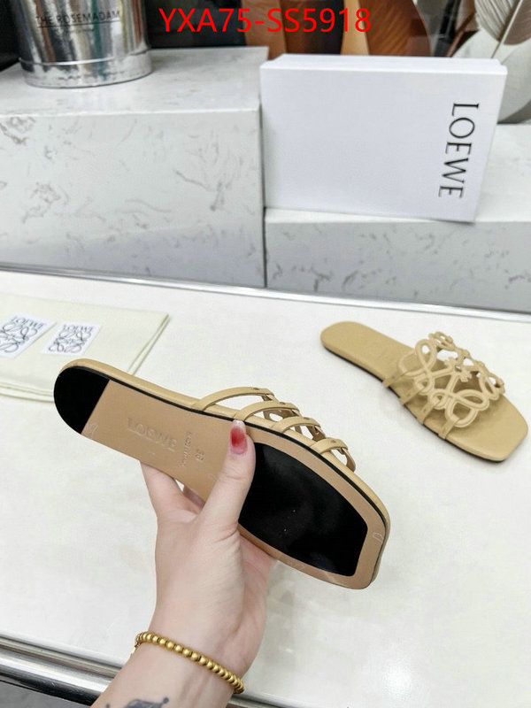 Women Shoes-Loewe where quality designer replica ID: SS5918 $: 75USD