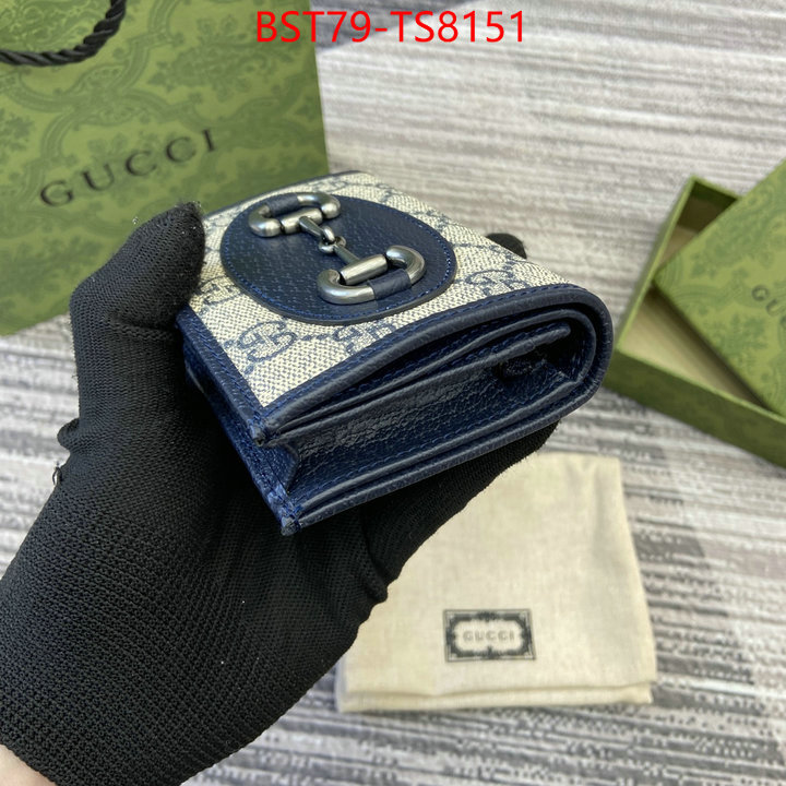 Gucci Bags(TOP)-Wallet- we curate the best ID: TS8151 $: 79USD,