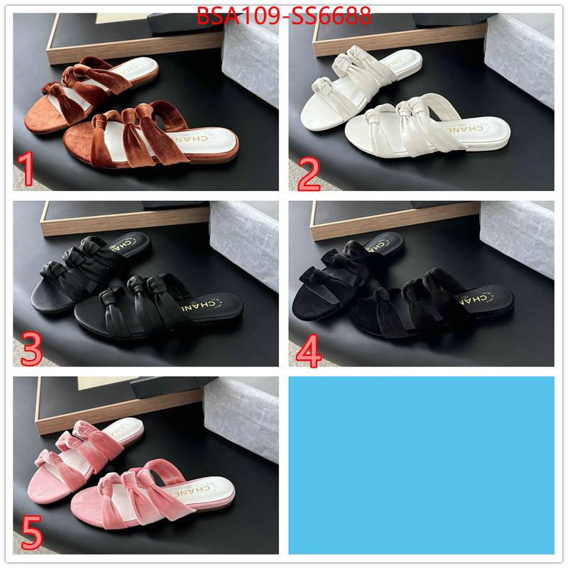 Women Shoes-Chanel replica best buy ID: SS6688 $: 109USD