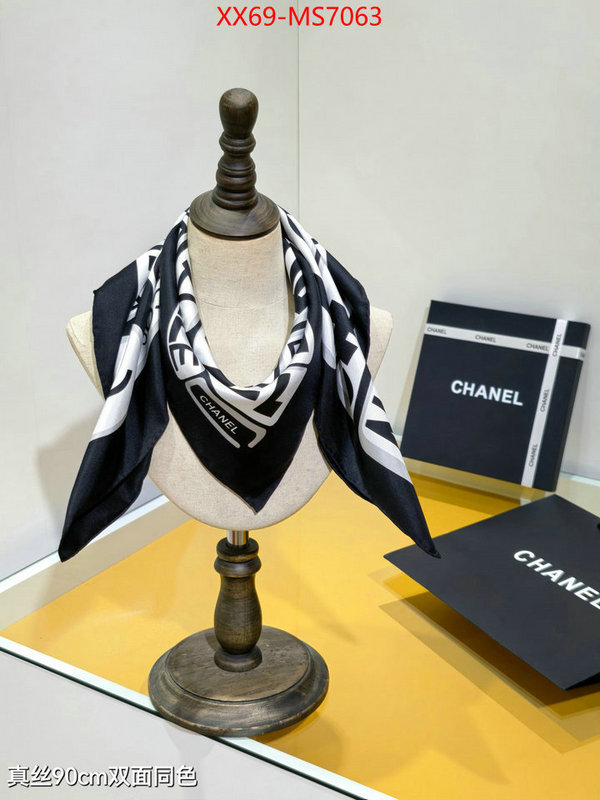 Scarf-Chanel what is top quality replica ID: MS7063 $: 69USD