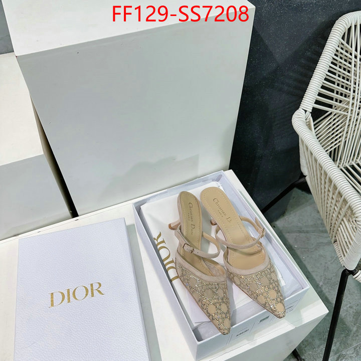 Women Shoes-Dior best luxury replica ID: SS7208 $: 129USD