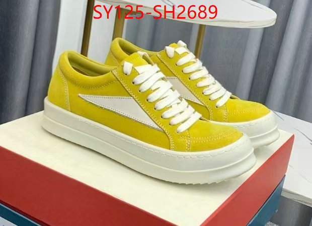 Women Shoes-RICK OWENS best designer replica ID: SH2689 $: 125USD