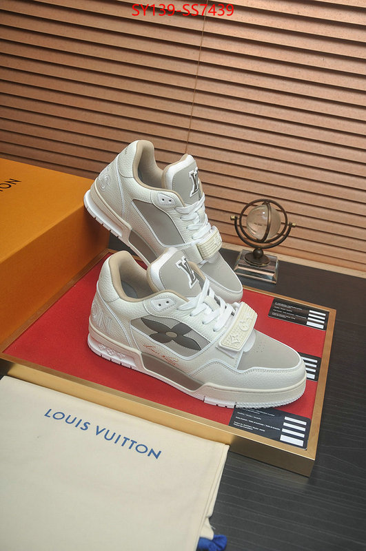 Men Shoes-LV fake high quality ID: SS7439 $: 139USD