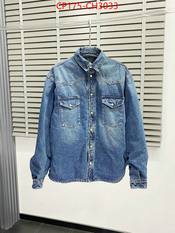 Clothing-Denim Series replica ID: CH3033 $: 175USD