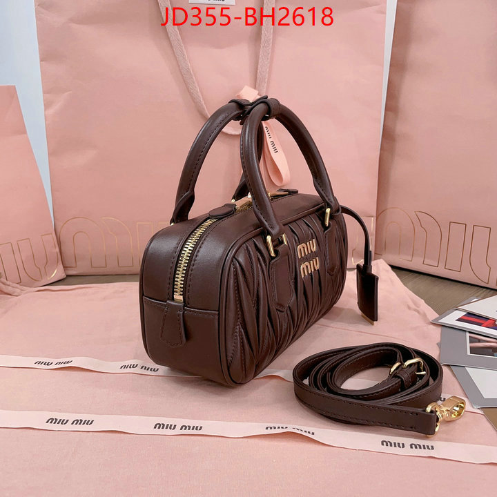 Miu Miu Bags(TOP)-Handbag- where could you find a great quality designer ID: BH2618 $: 355USD,