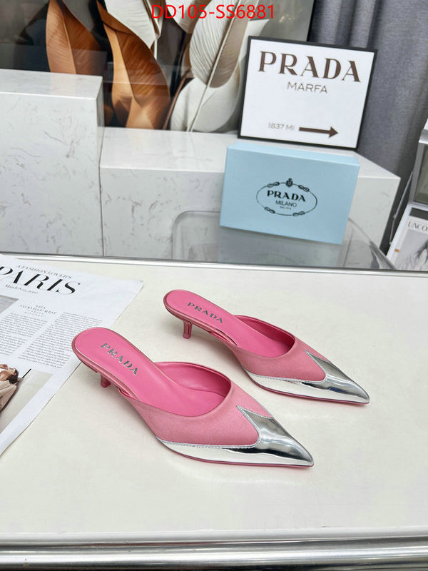 Women Shoes-Prada where can you buy a replica ID: SS6881 $: 105USD