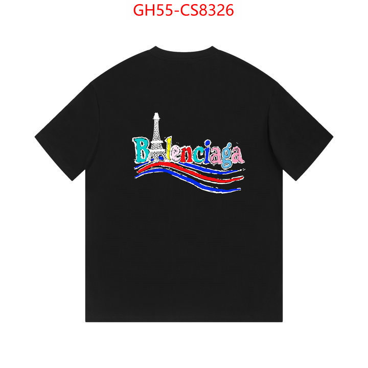 Clothing-Balenciaga wholesale replica shop ID: CS8326 $: 55USD