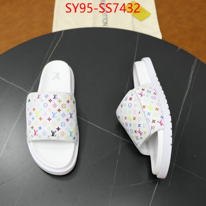 Men Shoes-LV aaaaa class replica ID: SS7432 $: 95USD