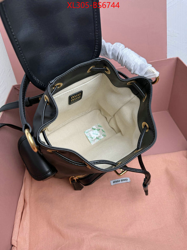 Miu Miu Bags(TOP)-Backpack- sell high quality ID: BS6744 $: 305USD,