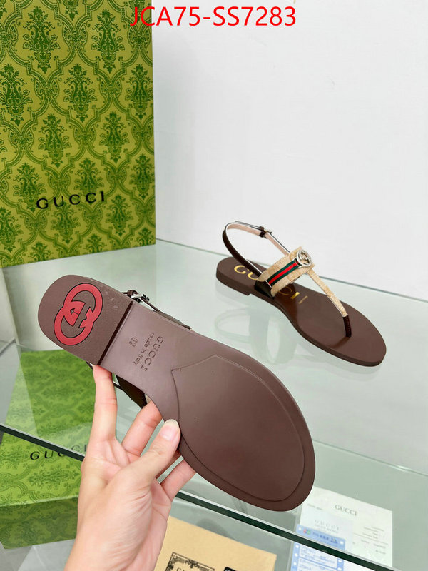 Women Shoes-Gucci designer fake ID: SS7283 $: 75USD