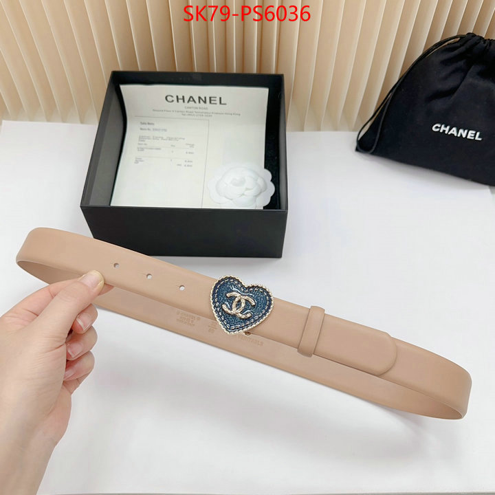 Belts-Chanel aaaaa+ replica designer ID: PS6036 $: 79USD