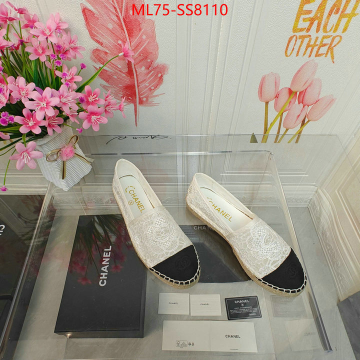 Women Shoes-Chanel the highest quality fake ID: SS8110 $: 75USD