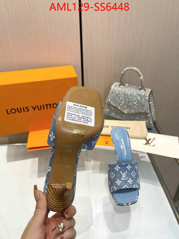 Women Shoes-LV aaaaa quality replica ID: SS6448 $: 129USD