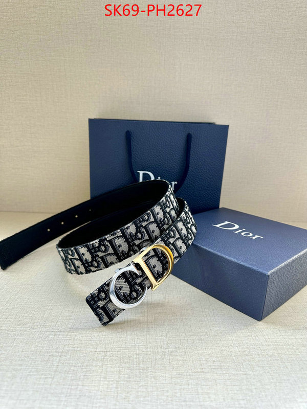 Belts-Dior quality replica ID: PH2627 $: 69USD