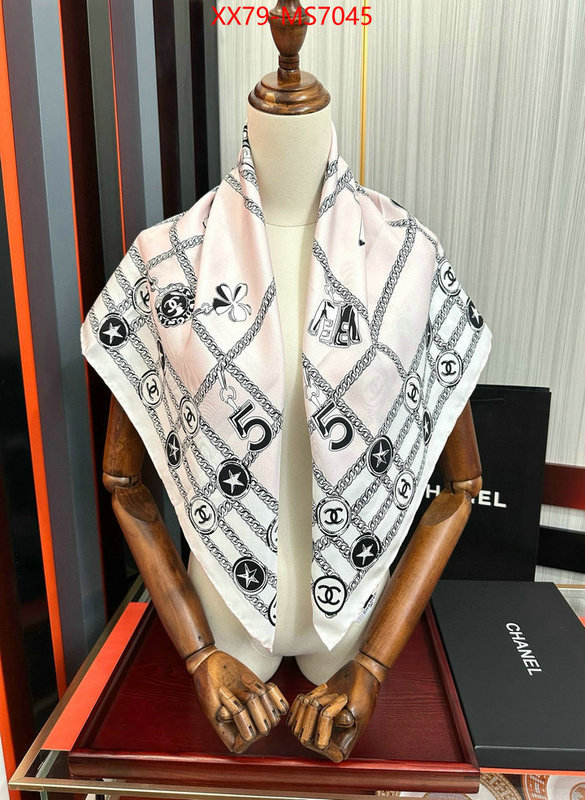 Scarf-Chanel fashion designer ID: MS7045 $: 79USD