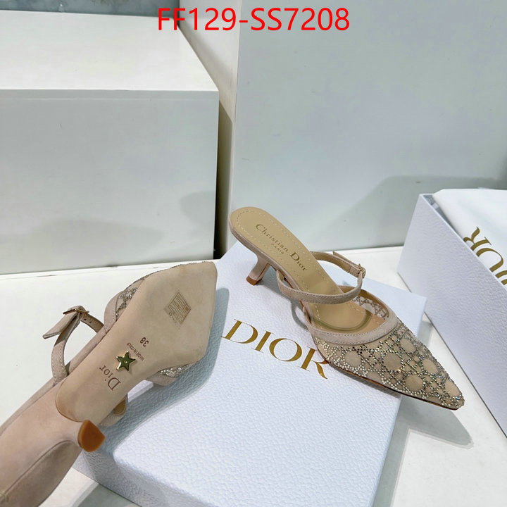 Women Shoes-Dior best luxury replica ID: SS7208 $: 129USD