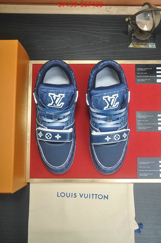 Men Shoes-LV fake high quality ID: SS7439 $: 139USD