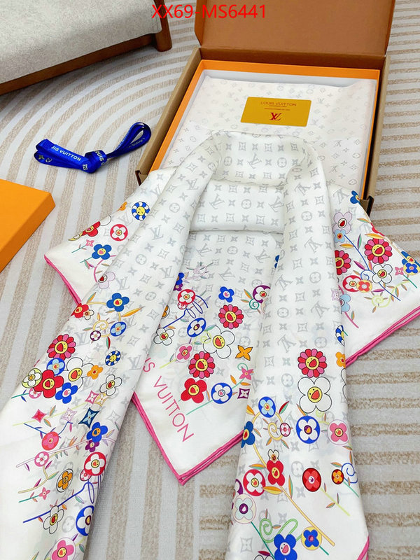Scarf-LV top quality fake ID: MS6441 $: 69USD