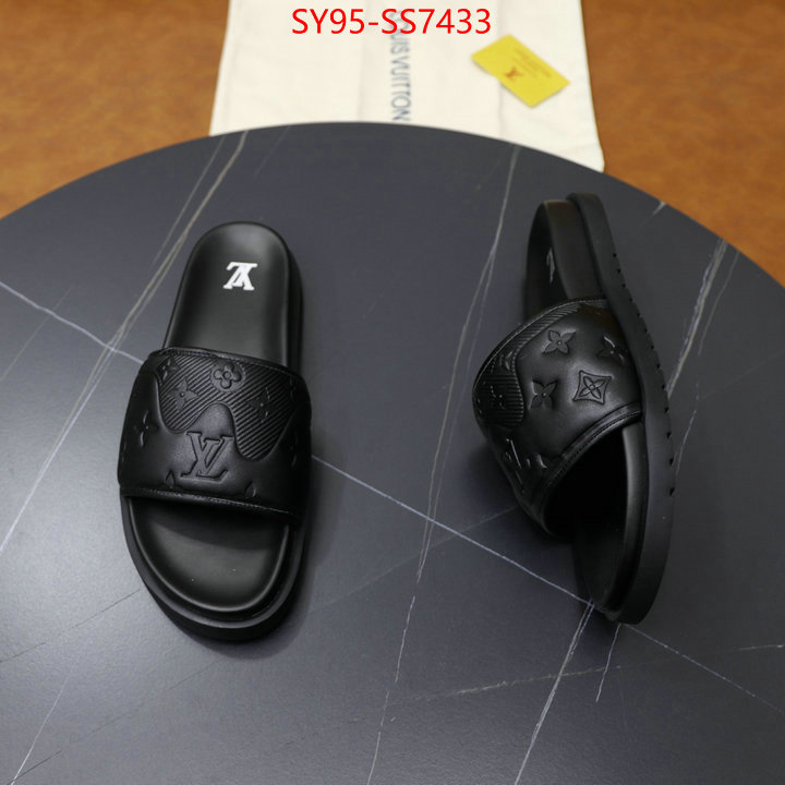 Men Shoes-LV fake designer ID: SS7433 $: 95USD