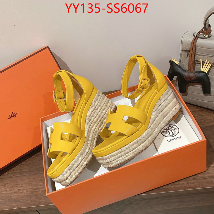 Women Shoes-Hermes how to find designer replica ID: SS6067 $: 135USD