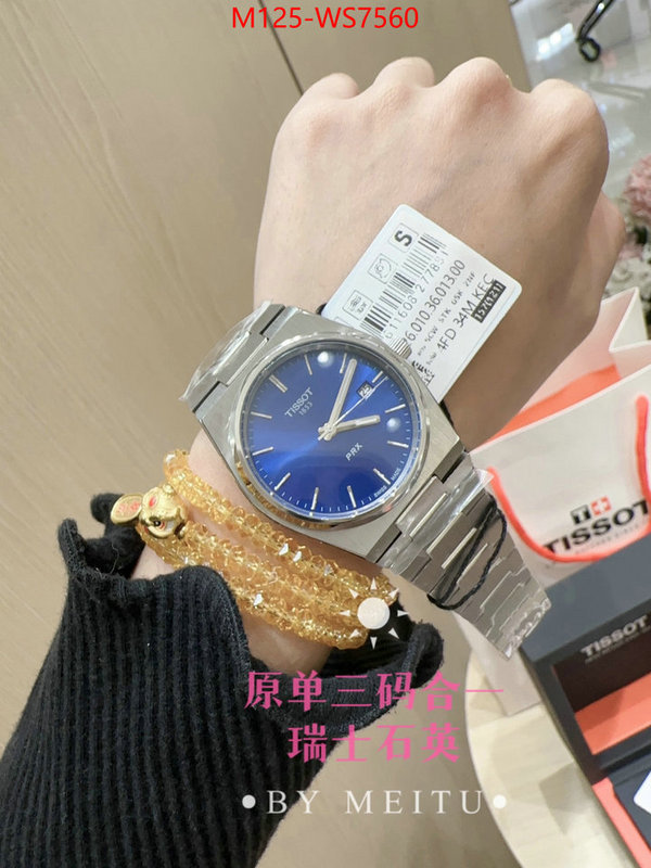 Watch(4A)-Tissot every designer ID: WS7560 $: 125USD-shoes yupoo Watch(4A)-Tissot every designer ID: WS7560 $: 125USD