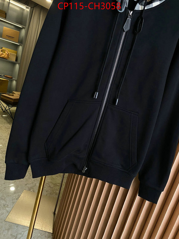 Clothing-Burberry aaaaa class replica ID: CH3058 $: 115USD