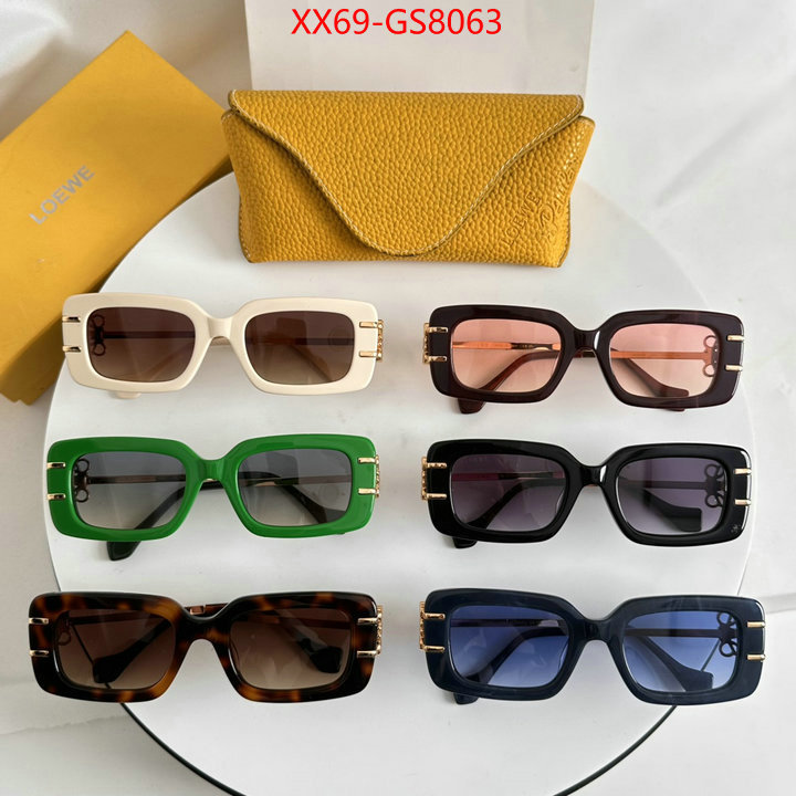 Glasses-Loewe copy aaaaa ID: GS8063 $: 69USD