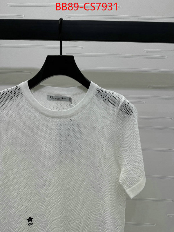 Clothing-Dior we provide top cheap aaaaa ID: CS7931 $: 89USD