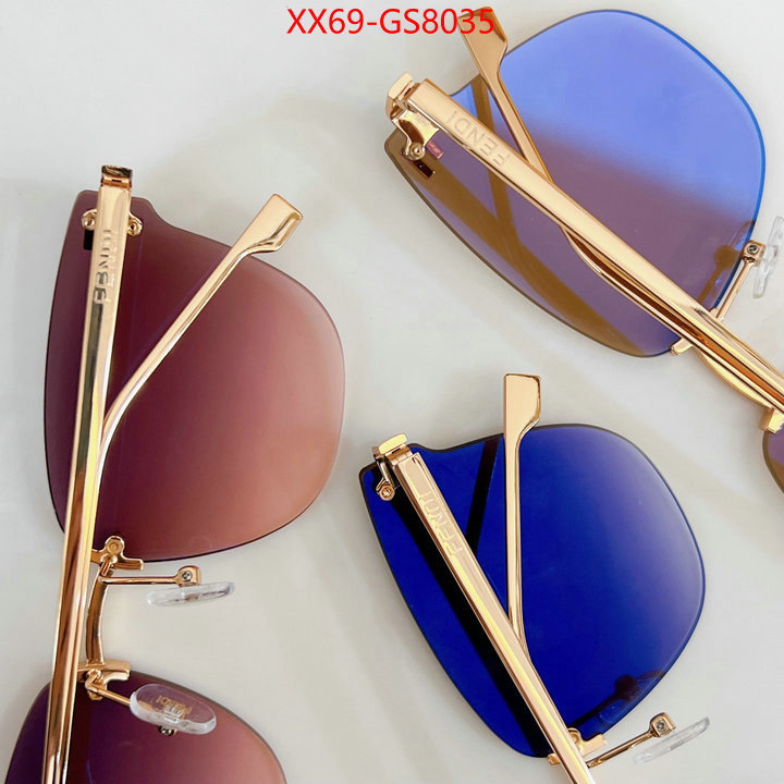 Glasses-Fendi 7 star collection ID: GS8035 $: 69USD