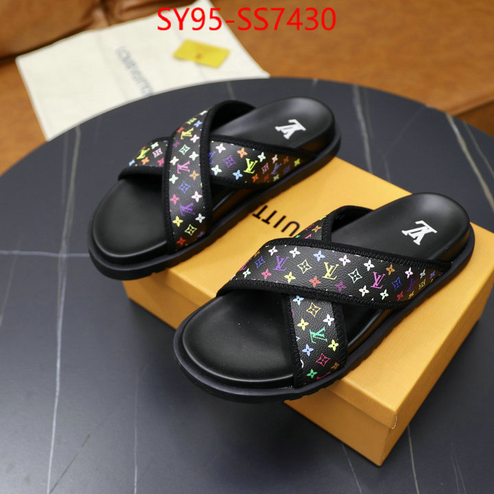Men Shoes-LV designer 7 star replica ID: SS7430 $: 95USD